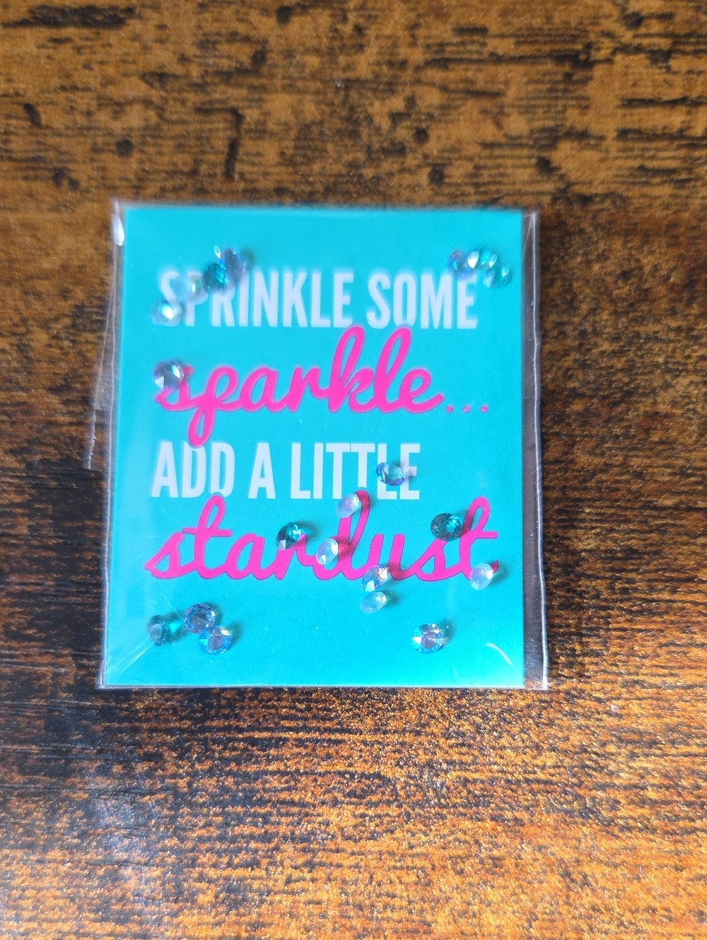 Origami Owl Stardust Crystals - AQUA SHIMMER  - CH1887